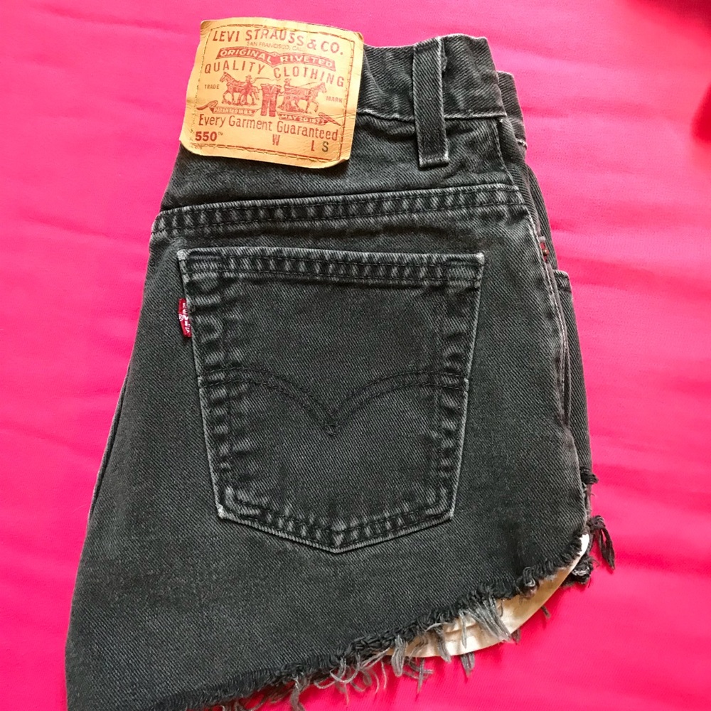 Vintage High Waisted Levi’s Shorts